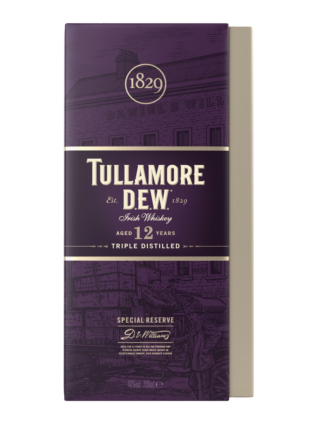 Изображение на Tullamore Dew Ирландско уиски
12-годишно