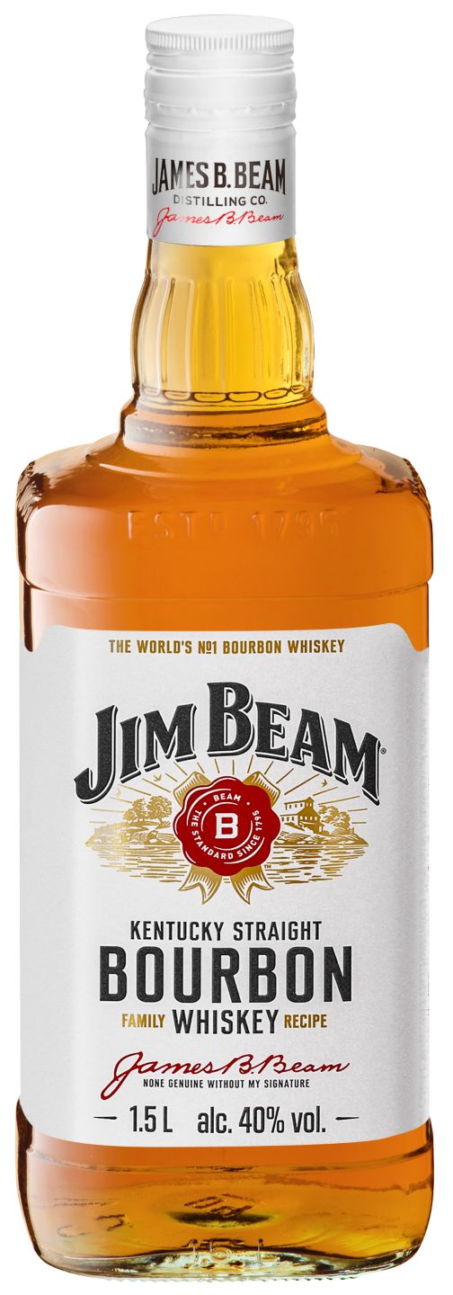 JIM BEAM Kentucky Straight Bourbon Whiskey