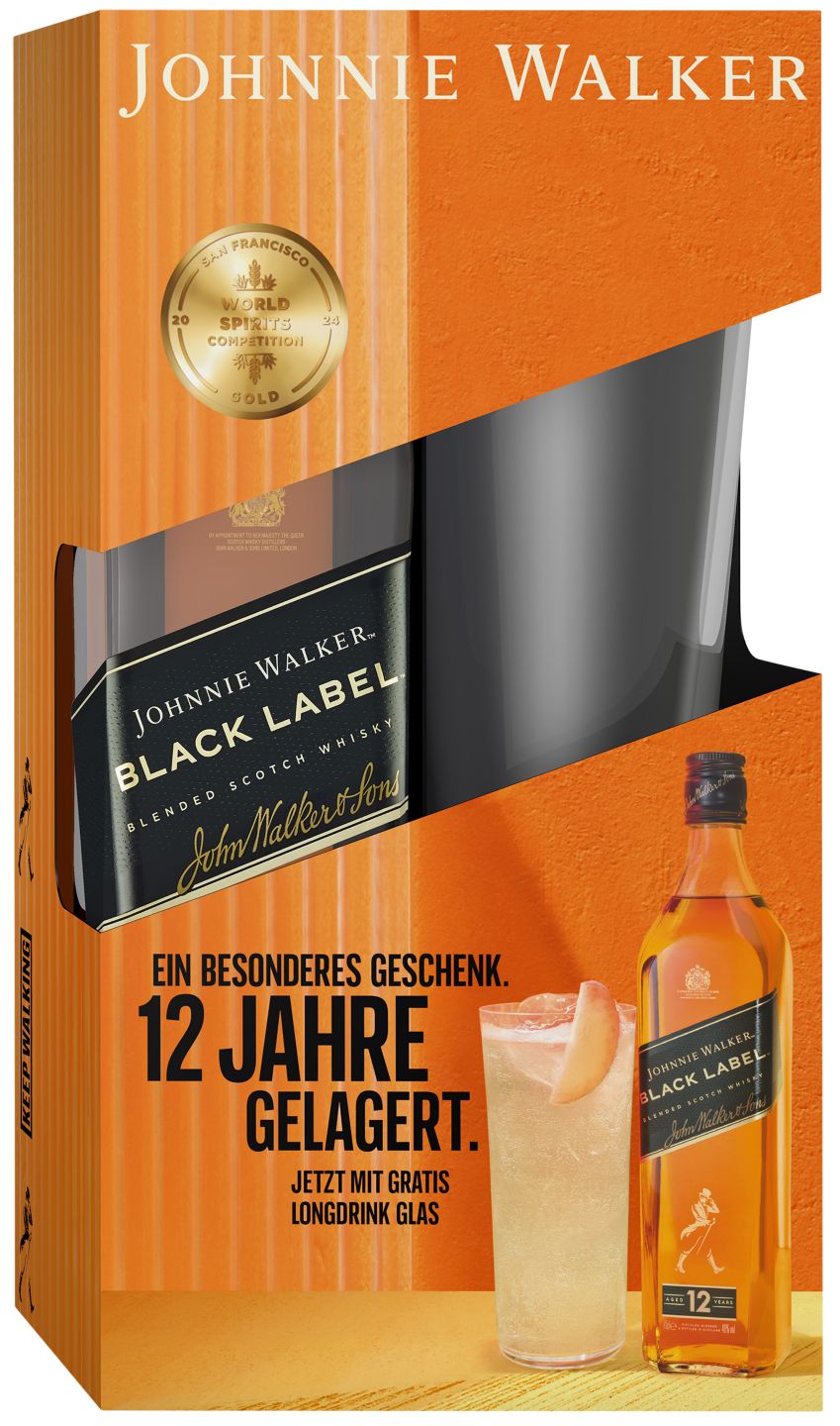 JOHNNIE WALKER Black Label Whisky