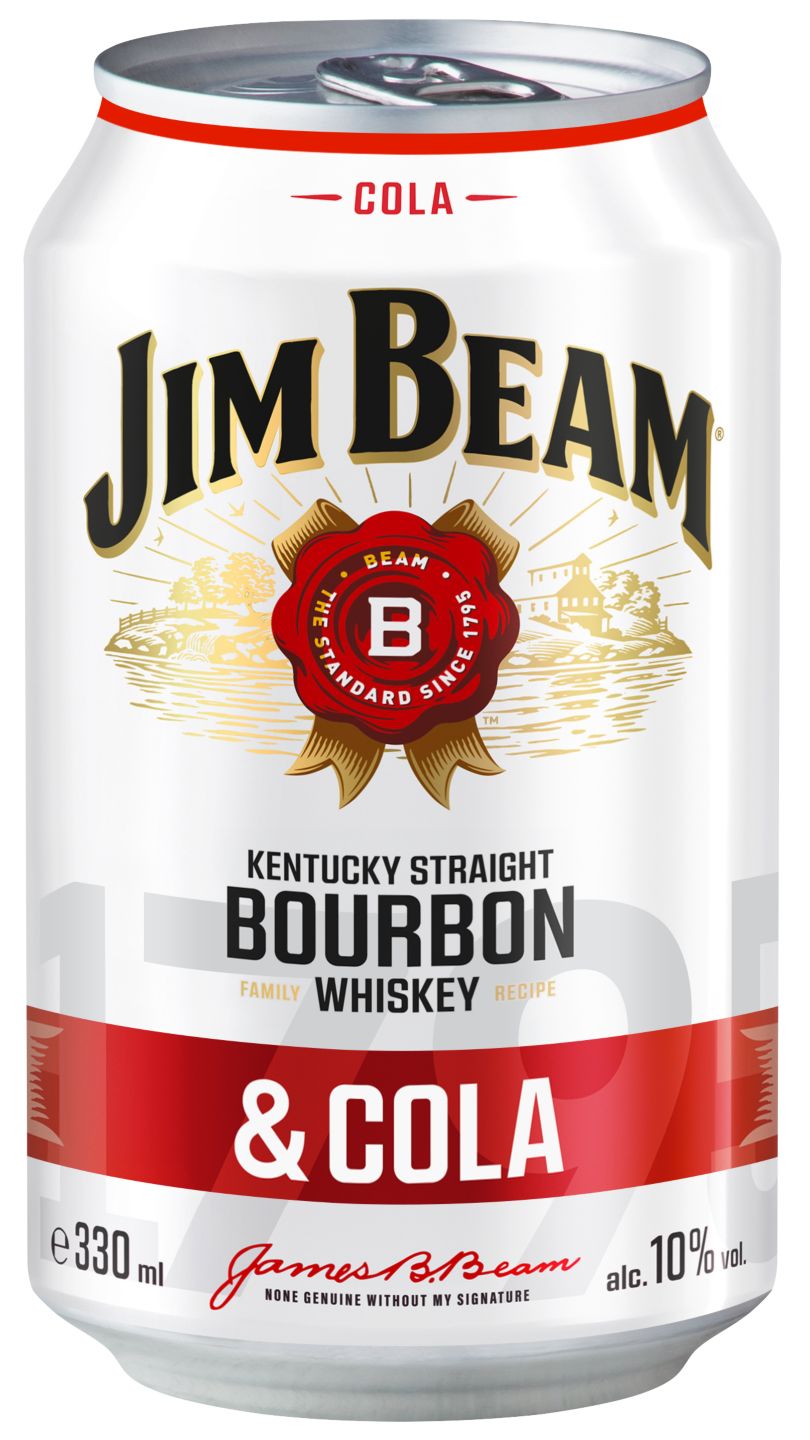 JIM BEAM Bourbon Whiskey & Cola