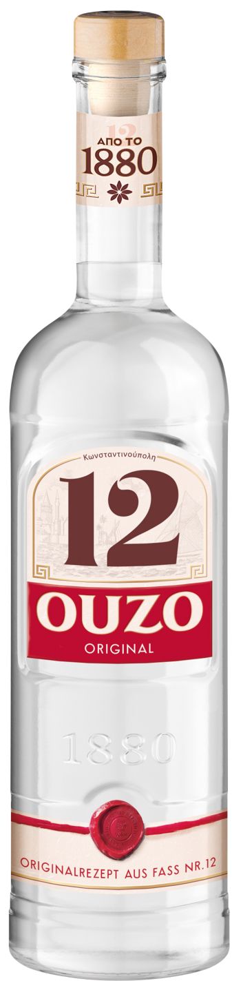 OUZO 12 oder GOLD 12 Anisspirituose oder -likör