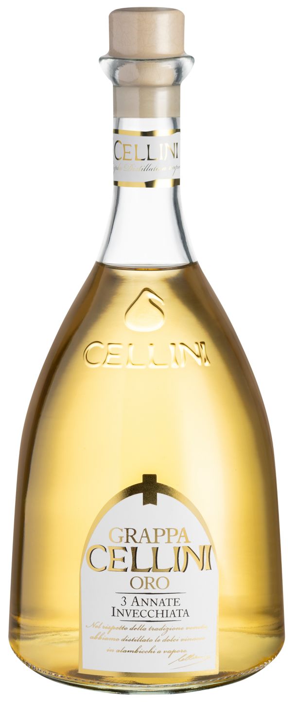 CELLINI Grappa Oro oder Cru