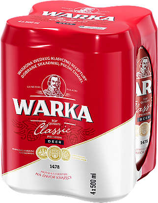 Warka Piwo 5,2 % alk.