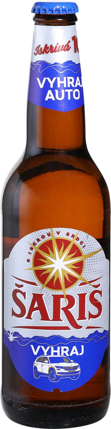 Šariš Svetlé pivo 10 %