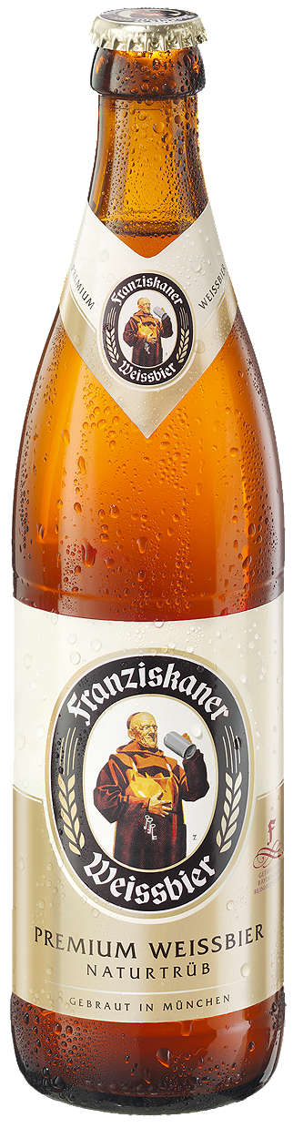 Franziskaner Piwo pszeniczne 5% alk.