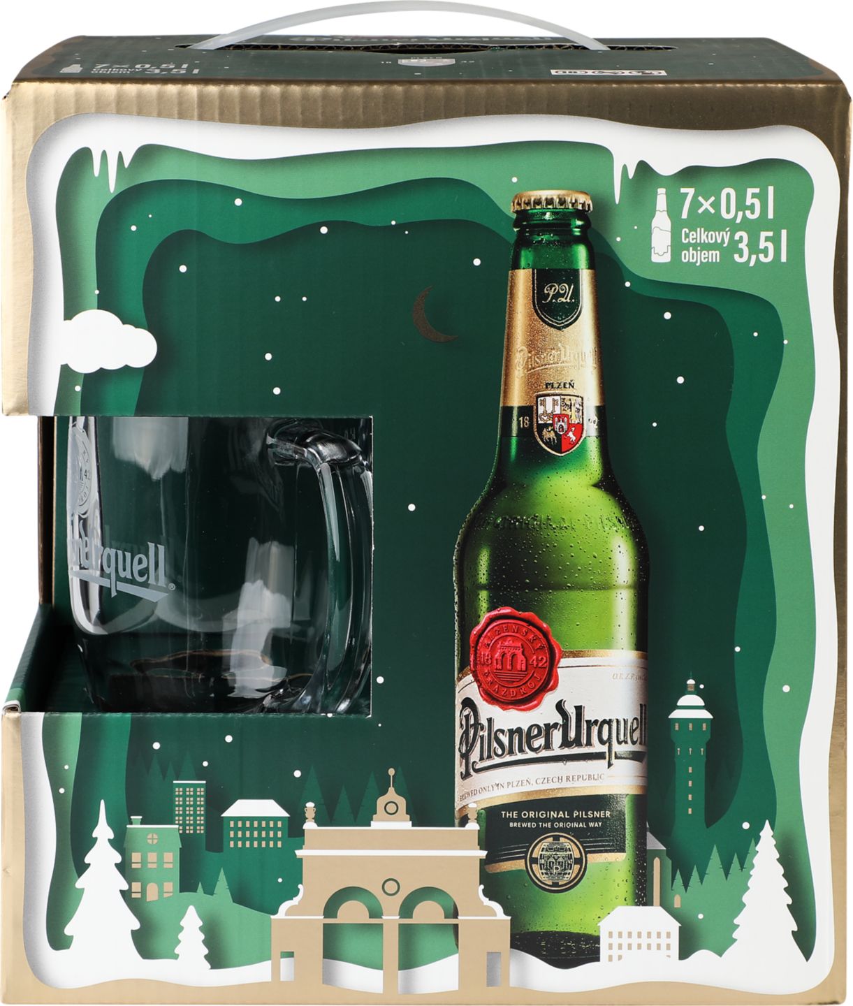 Pilsner Urquell Svetlý ležiak 12% + krígeľ