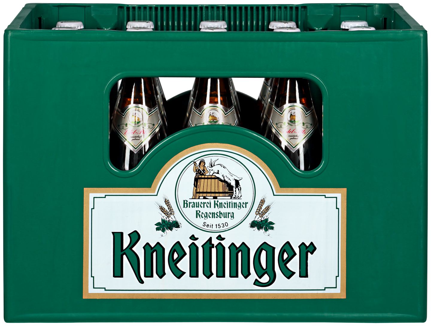 KNEITINGER Edel-Pils, Export Dunkel oder Heller Hans
