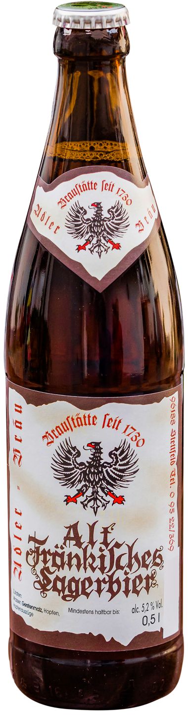 ADLER BRÄU Altfränkisches Lagerbier oder Pilsener