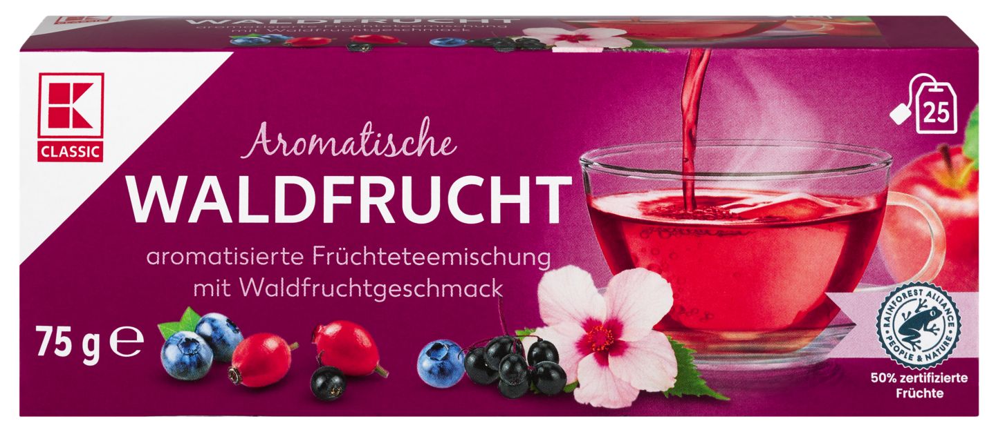 K-CLASSIC Waldfrucht- oder Apfeltee