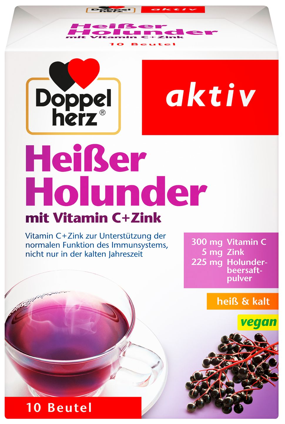 DOPPELHERZ Heißer Holunder