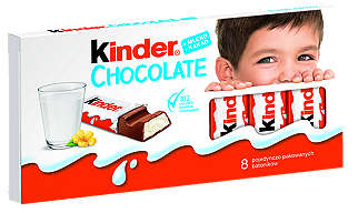 Kinder Chocolate Batoniki czekoladowe