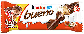 Kinder Bueno Baton podwójny z nadzieniem