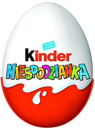 Kinder Niespodzianka Jajko czekoladowe