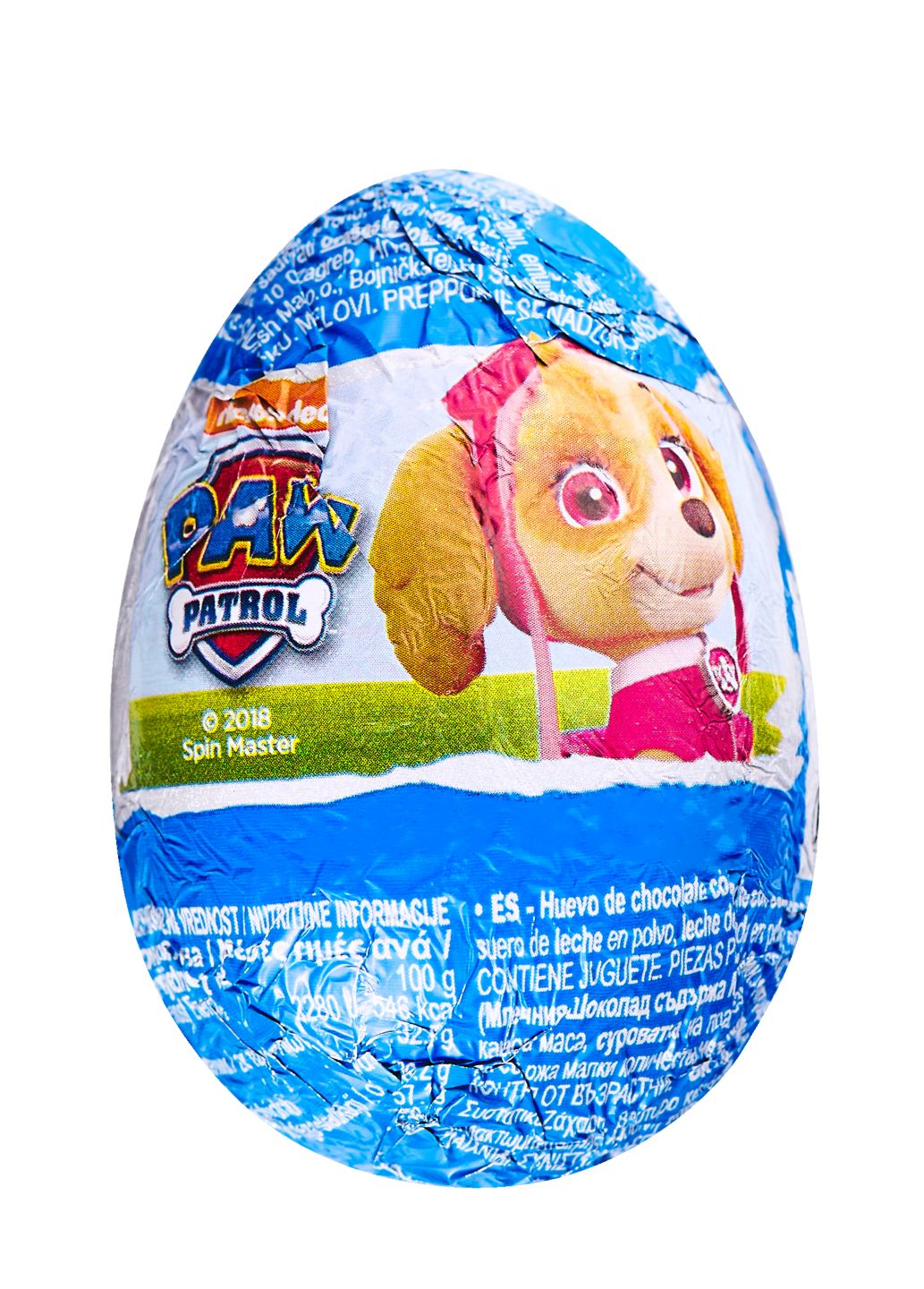 Изображение на Шоколадово яйце с играчка PAW Patrol