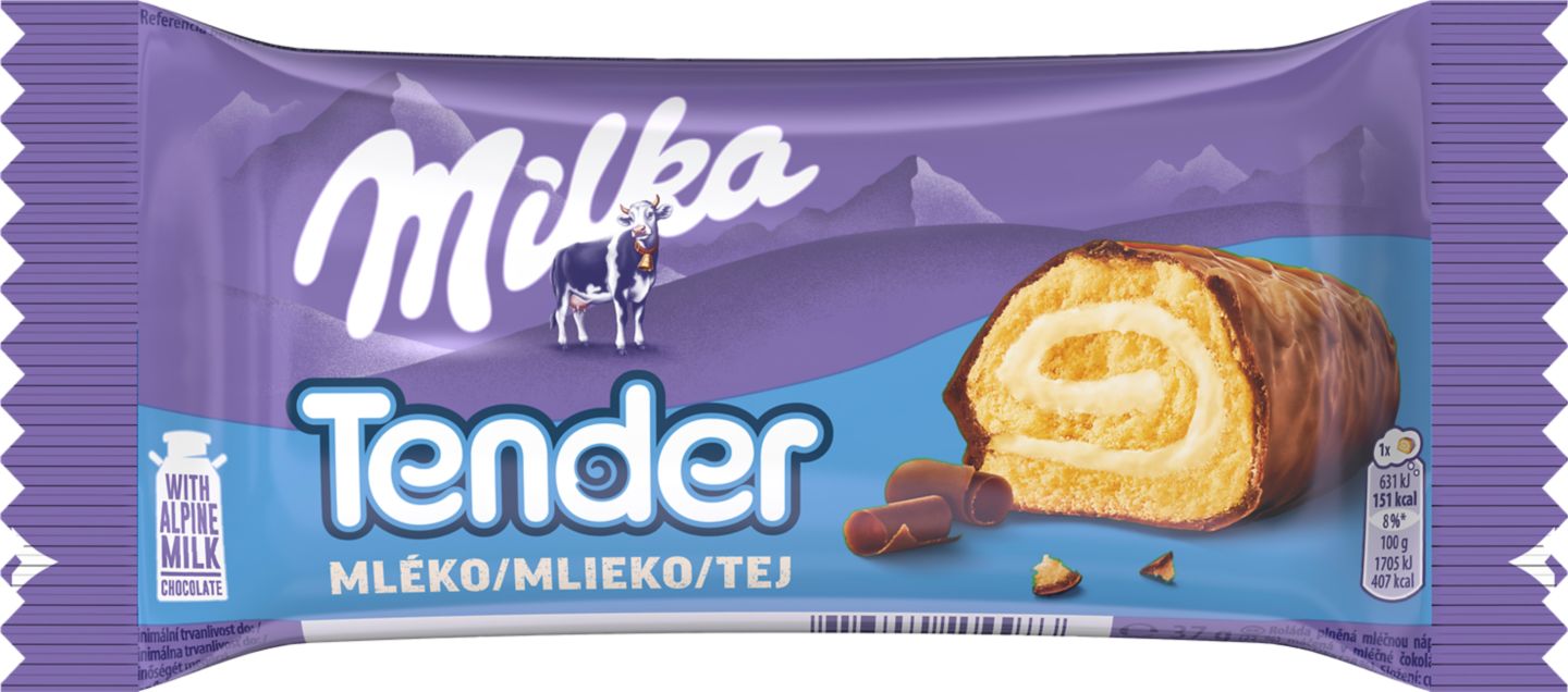 Milka Tender Piškótová roláda