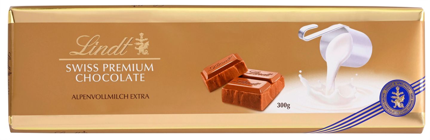 LINDT Alpenvollmilch extra