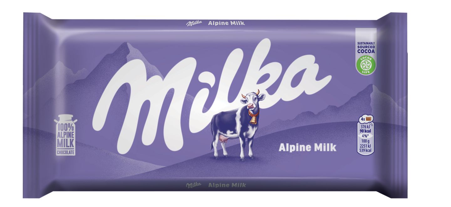 Изображение на Milka Млечен шоколад