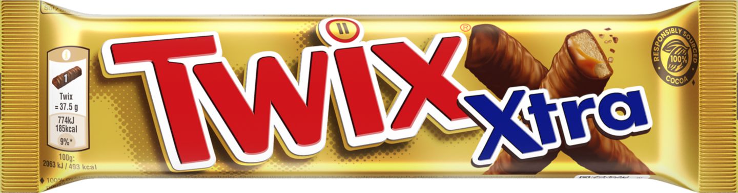 Twix Xtra/Snickers Super Čokoládová tyčinka