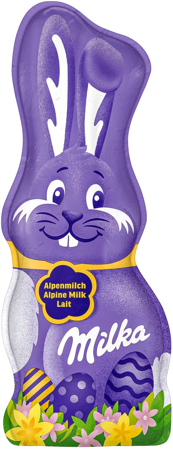 MILKA Schmunzelhase