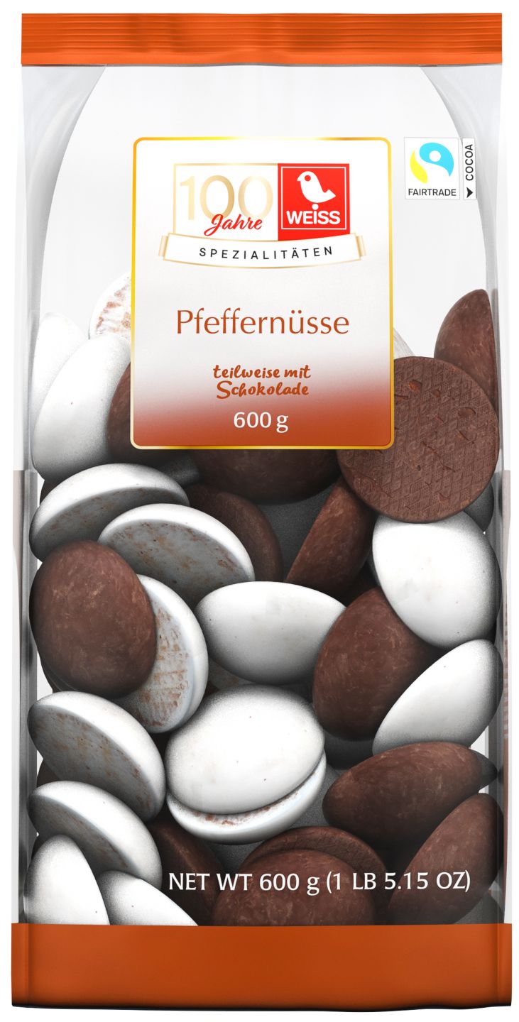 WEISS Pfeffer-Nüsse