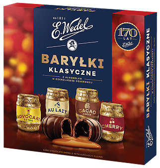 E. Wedel Baryłki w czekoladzie