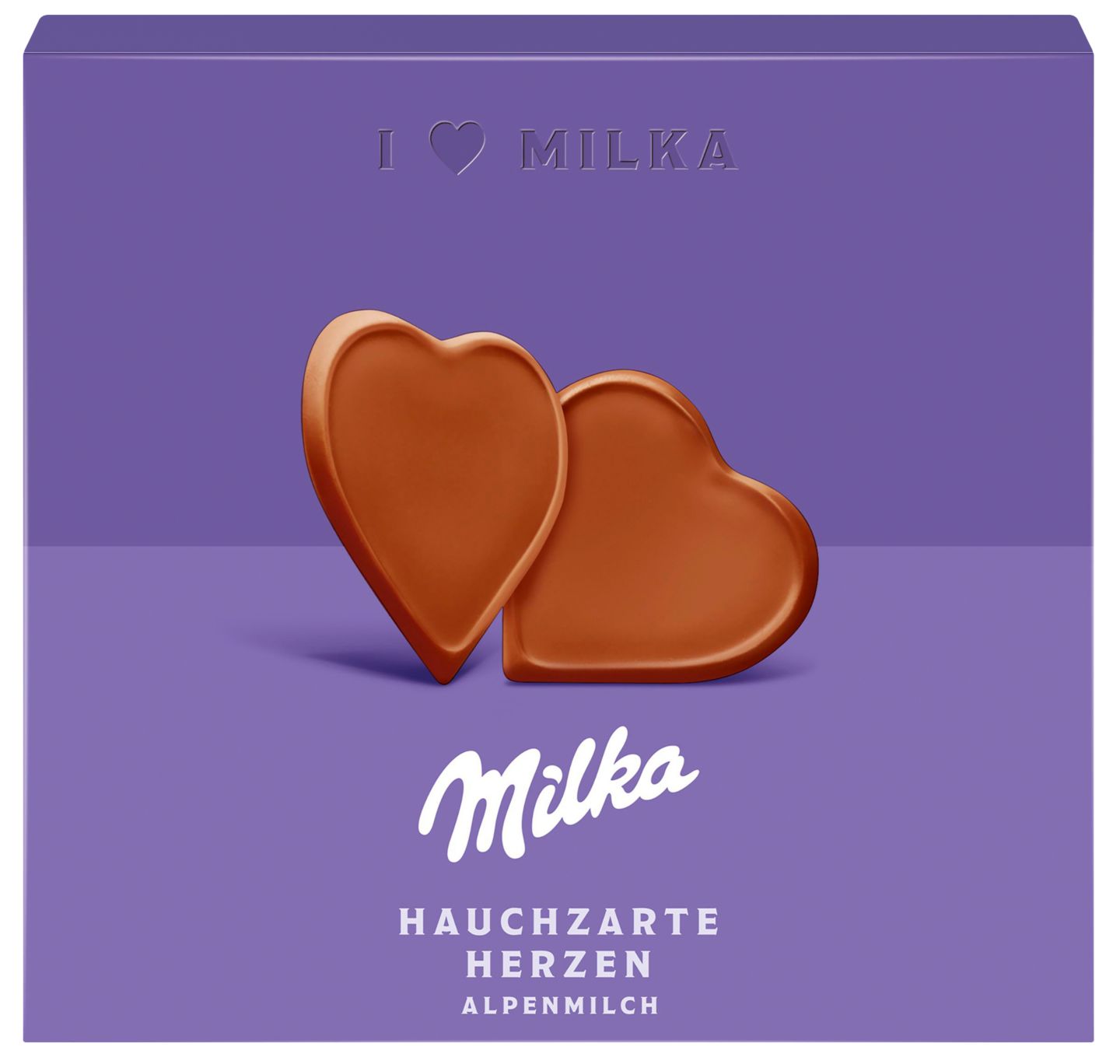 MILKA Pralinés oder Hauchzarte Herzen