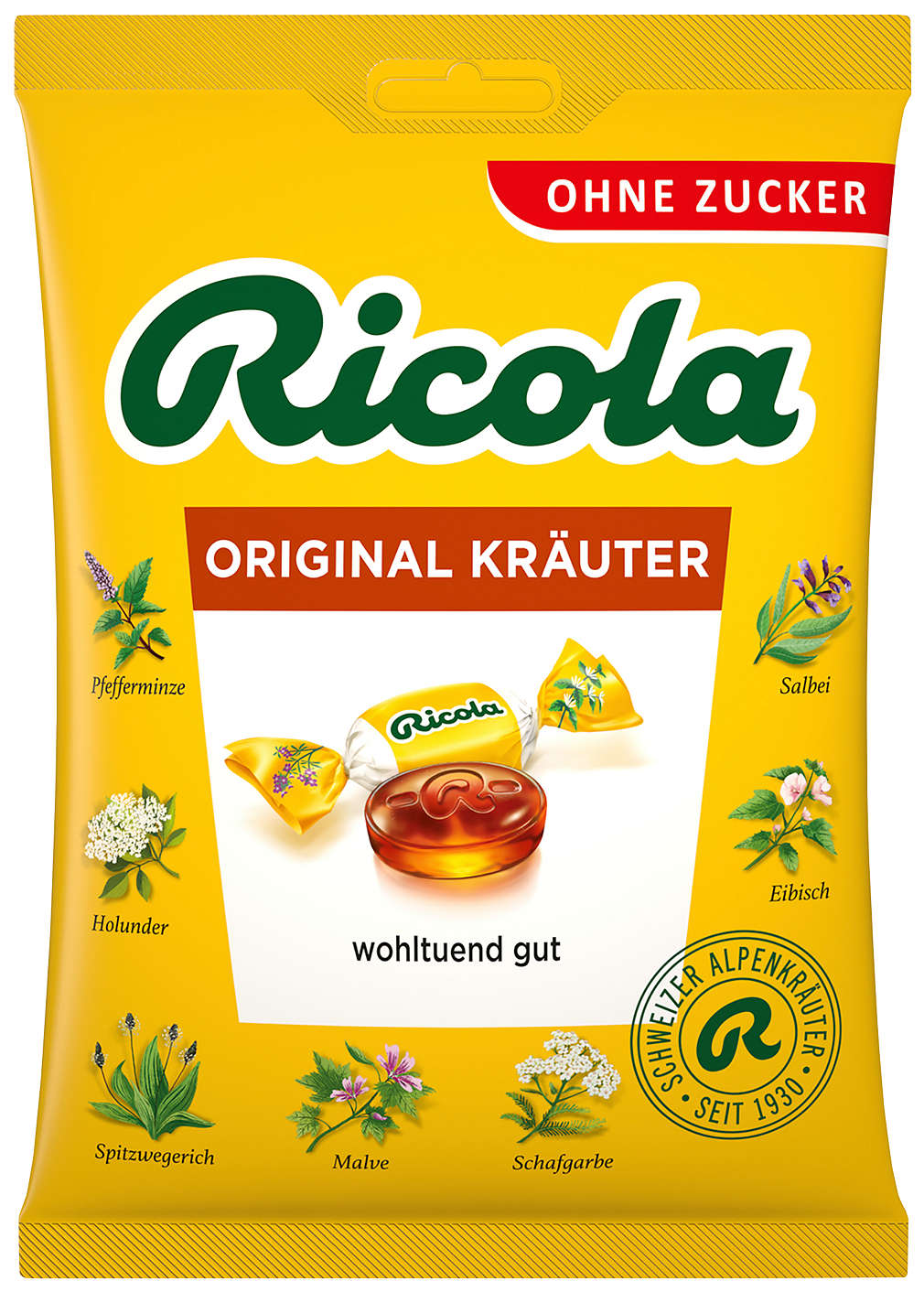 Abbildung des Angebots RICOLA Kräuterbonbons 