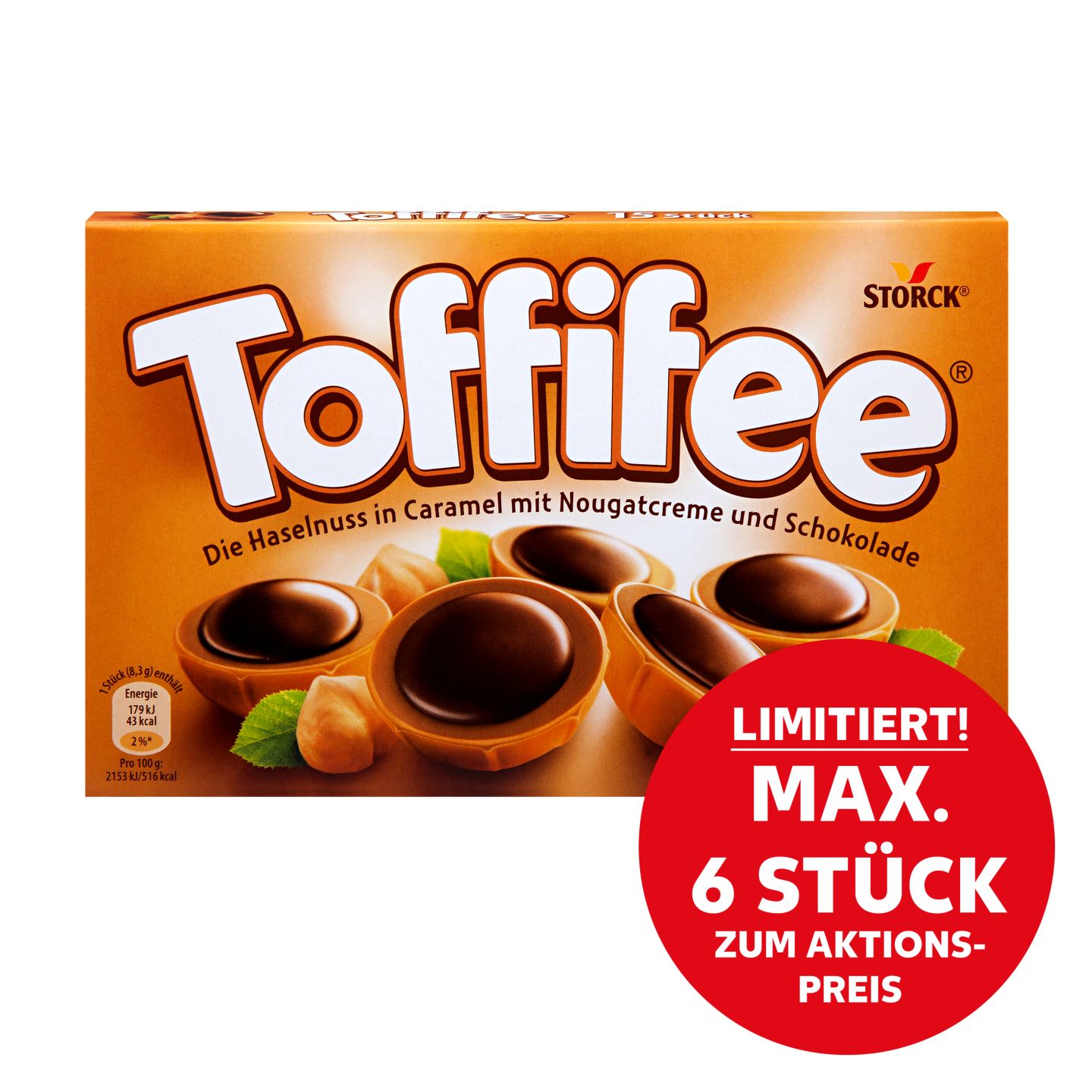 TOFFIFEE Haselnuss in Caramel