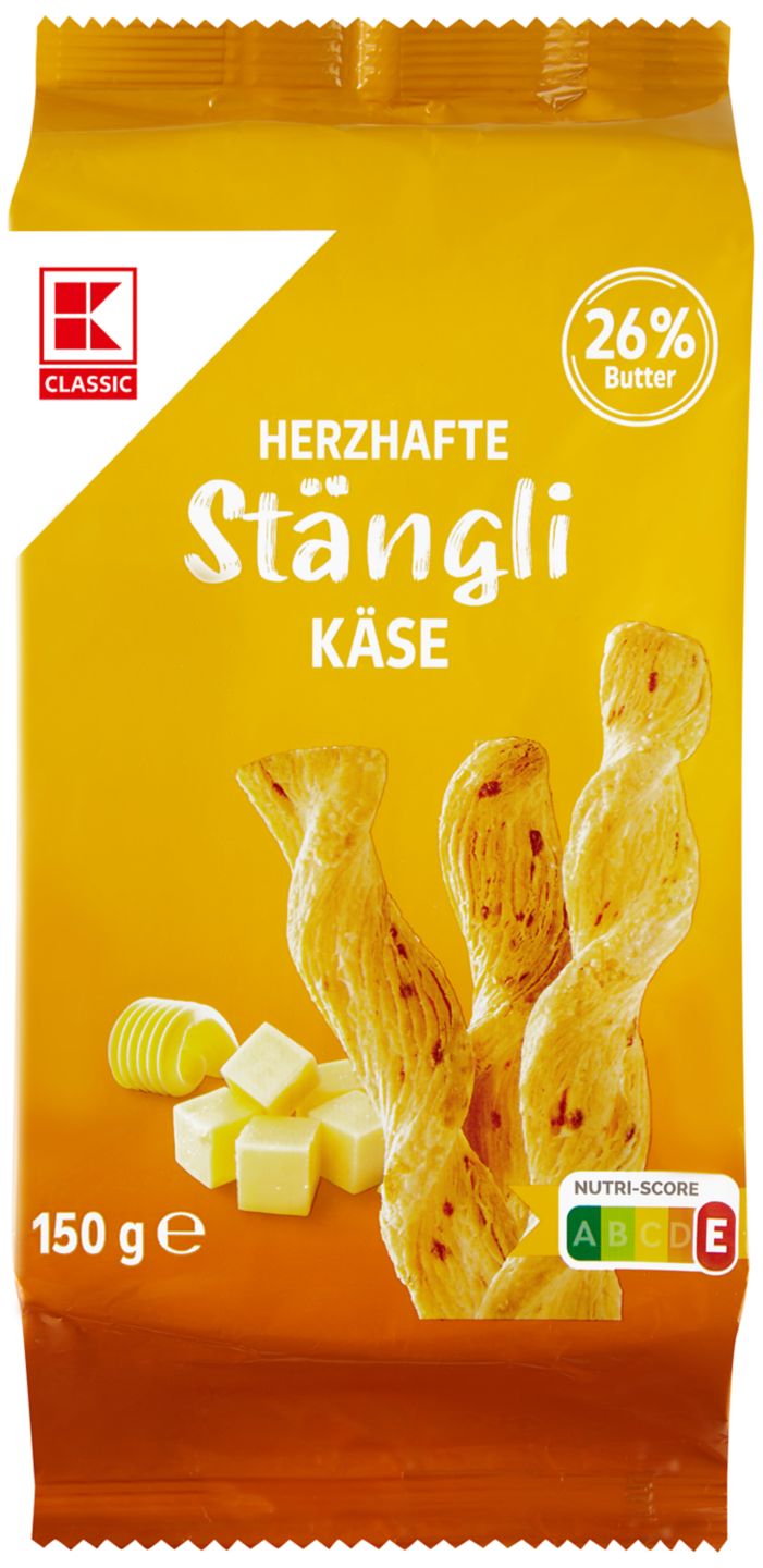 K-CLASSIC Käse- oder Salz-Stängli