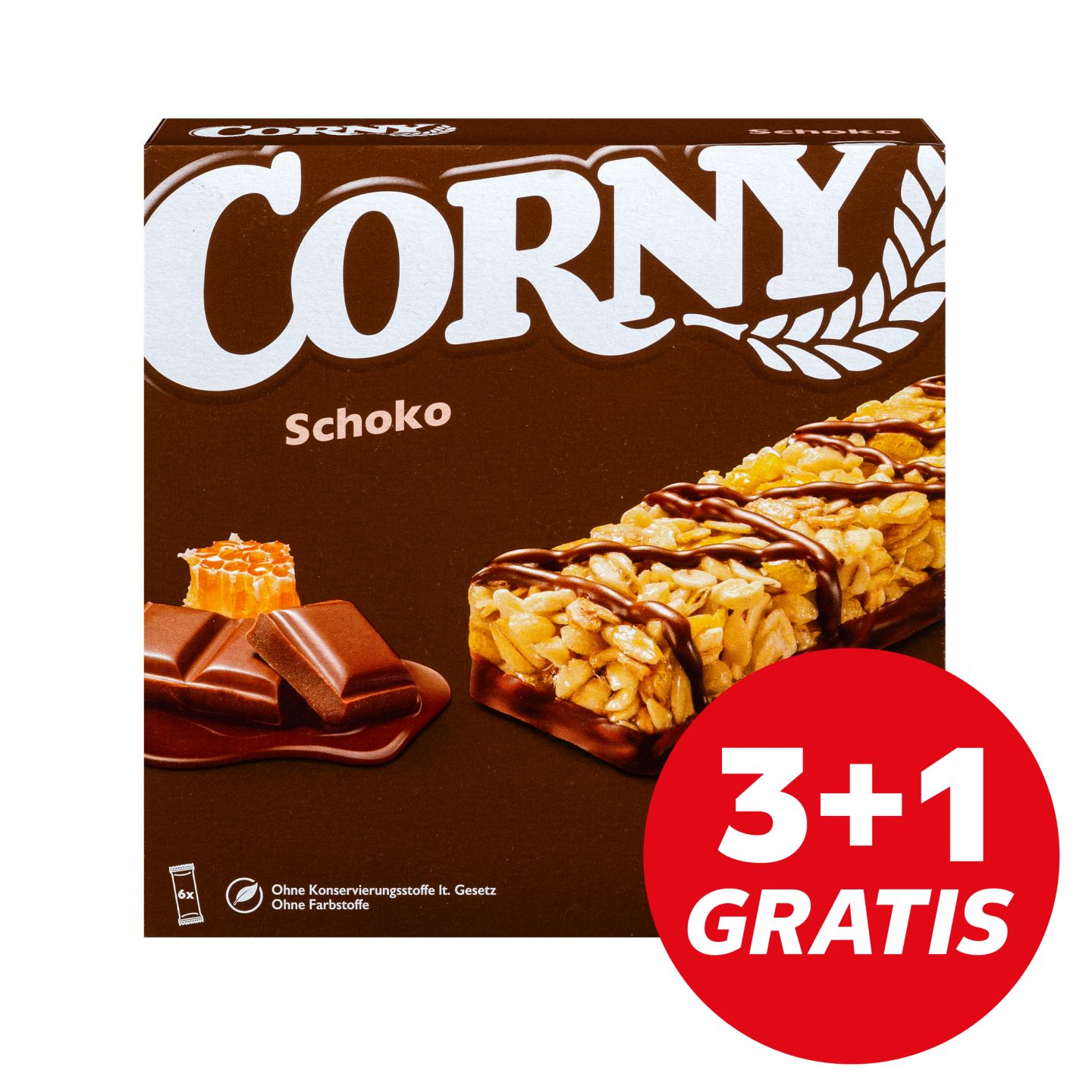 CORNY Müsli-, Nuss- oder Hafer Riegel