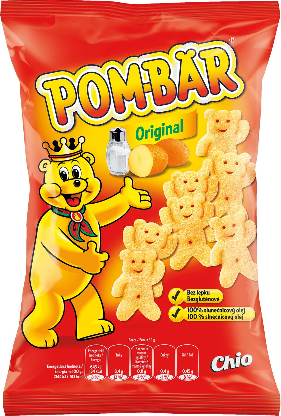 Chio Pom-Bär Zemiakový snack