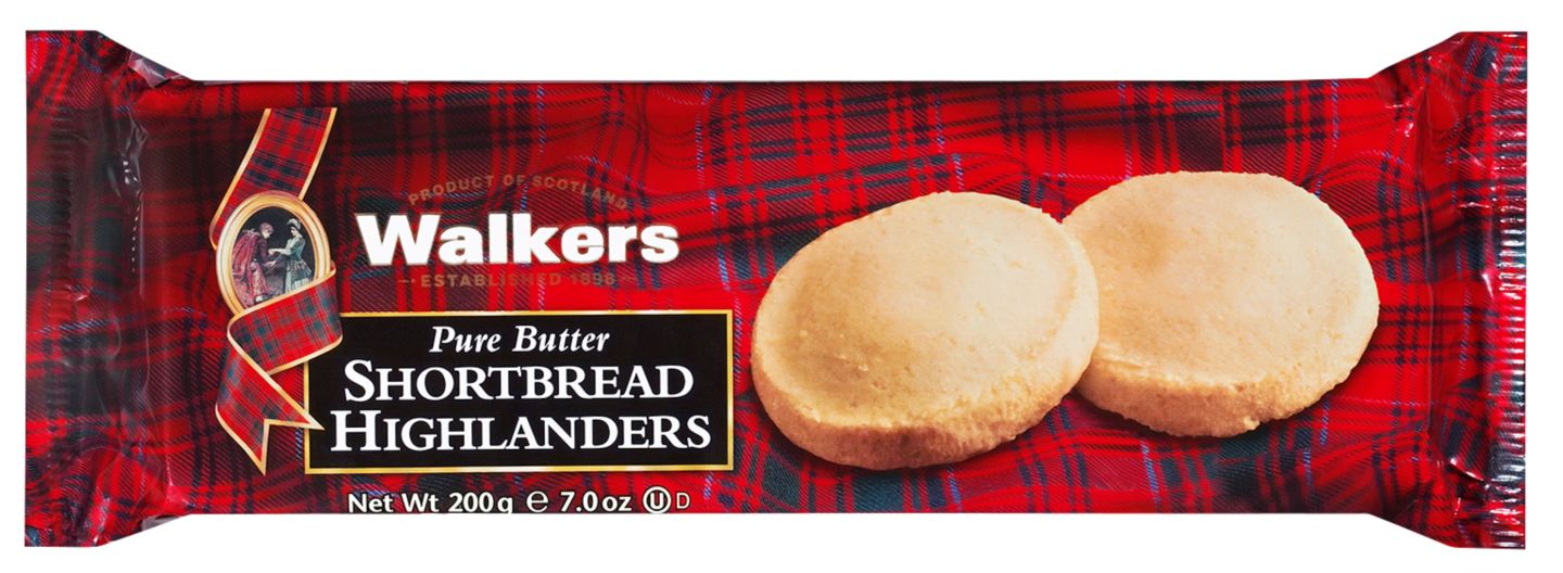 WALKERS Pure Butter Shortbread Highlanders