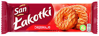 San Łakotki Ciastka wybrane rodzaje