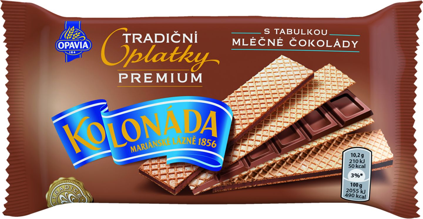 Opavia Kolonáda oblátky
Premium mliečne