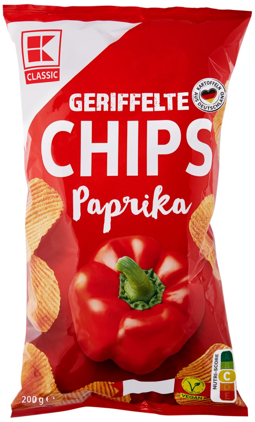 K-CLASSIC Geriffelte Chips