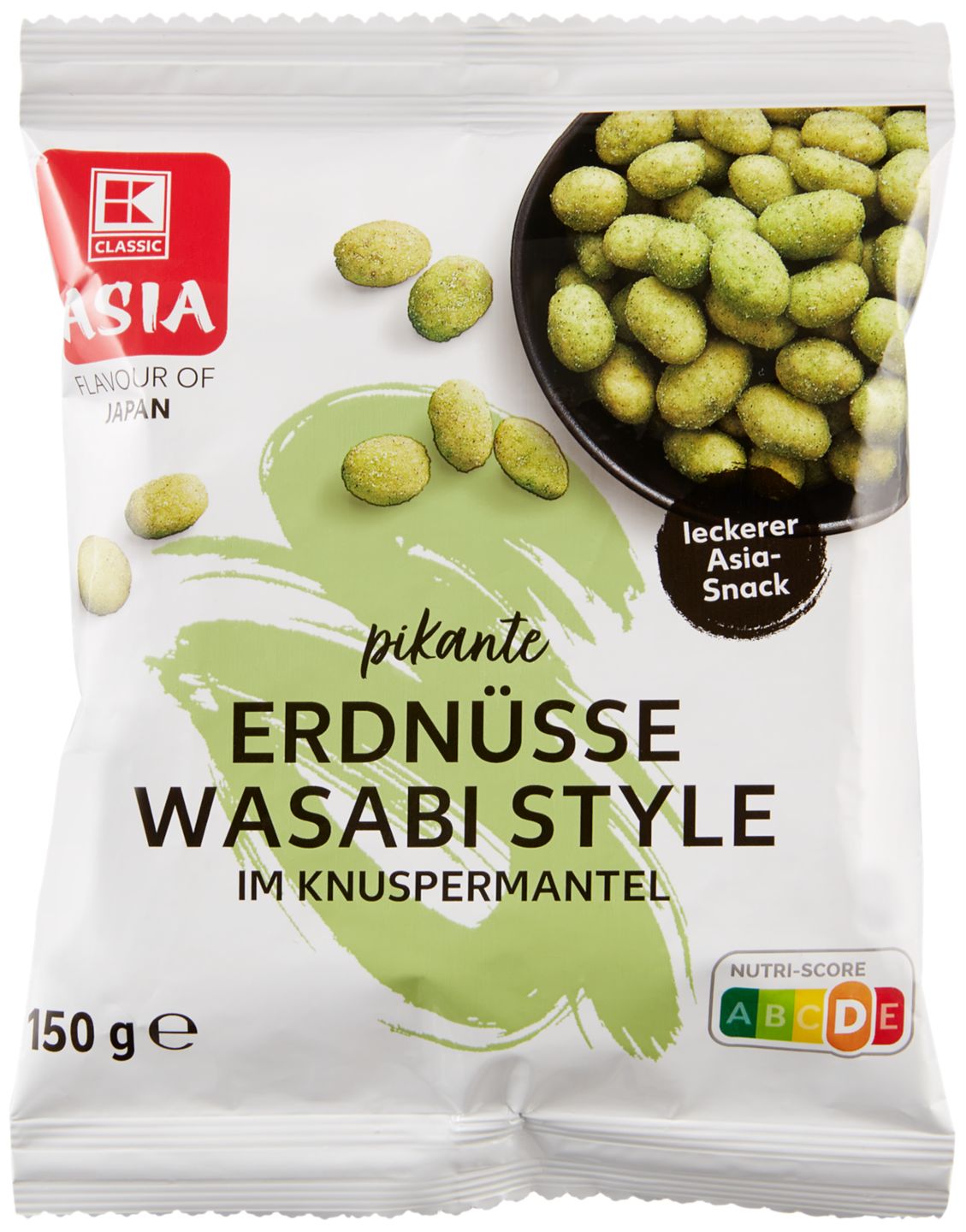 K-CLASSIC ASIA Erdnüsse Wasabi Style