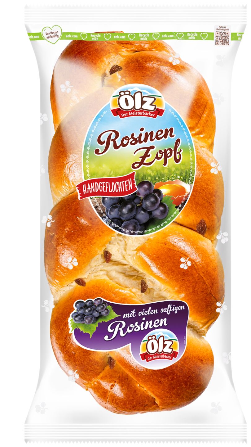 ÖLZ Rosinen- oder Butter-Zopf