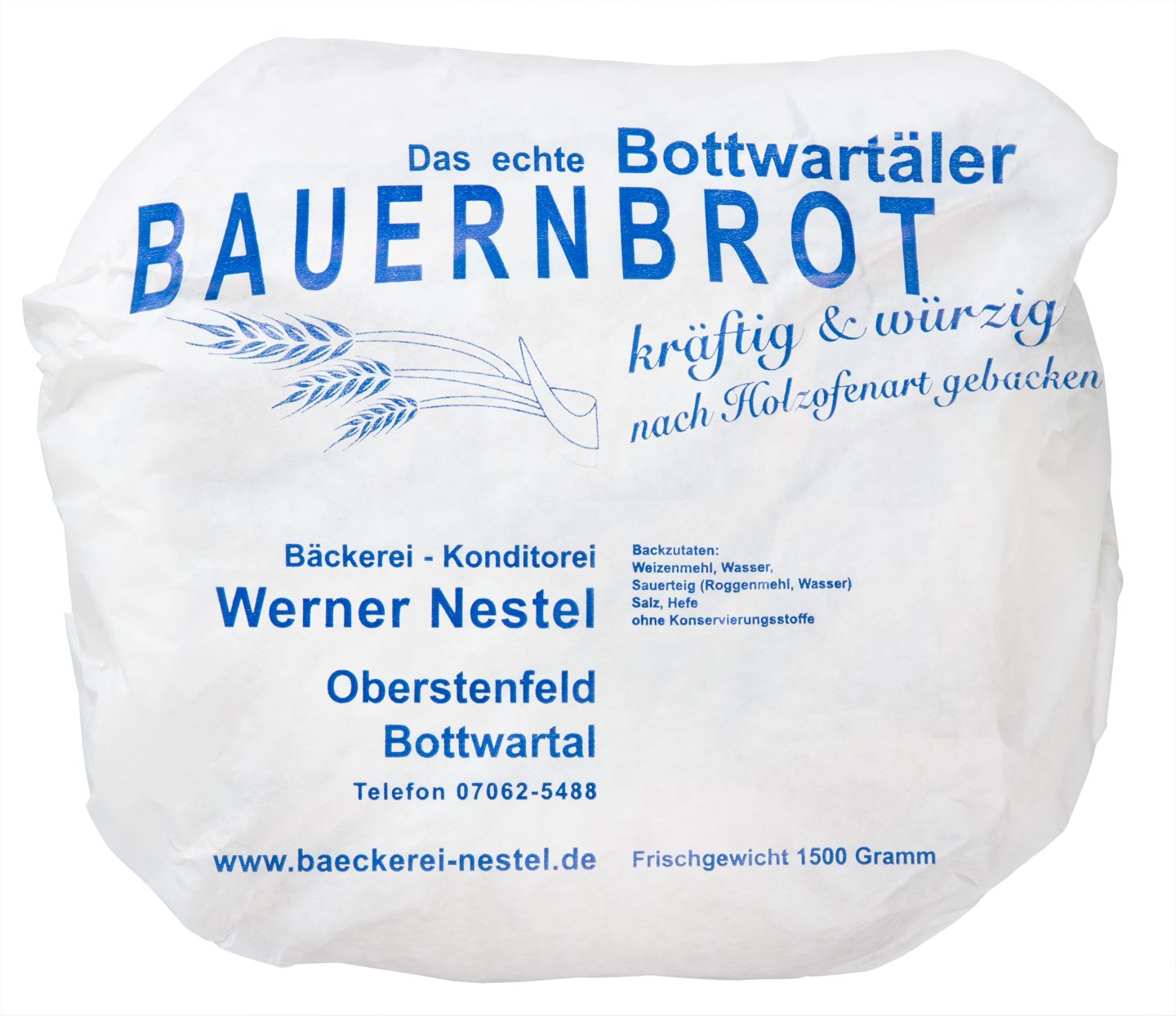 NESTEL Das echte Bottwartäler Bauernbrot