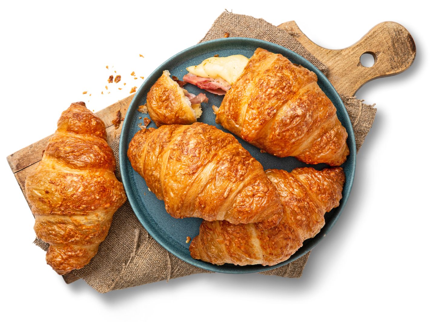 Schinken-Käse-Croissant