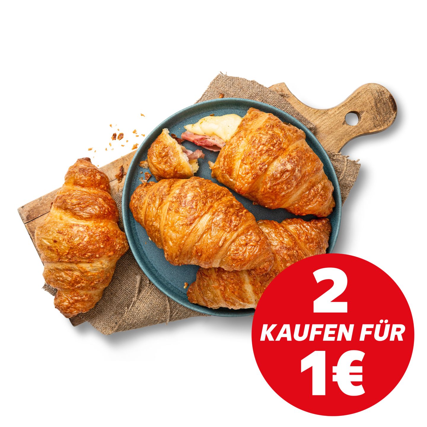 Schinken-Käse-Croissant