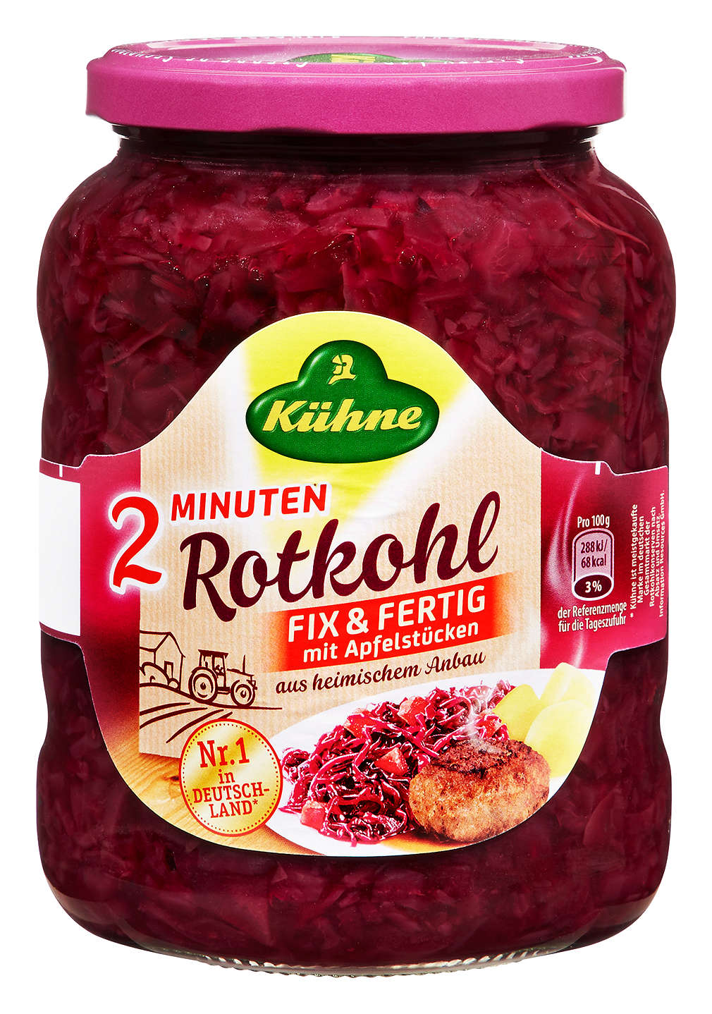 Abbildung des Angebots KÜHNE 2-Minuten-Rotkohl 