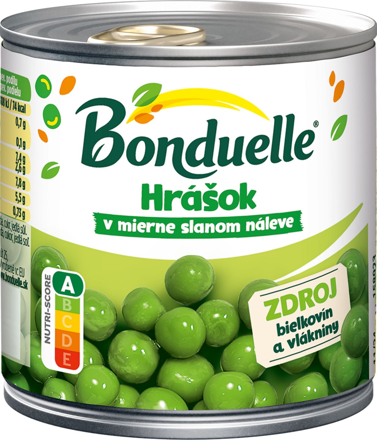 Bonduelle Hrášok
jemný