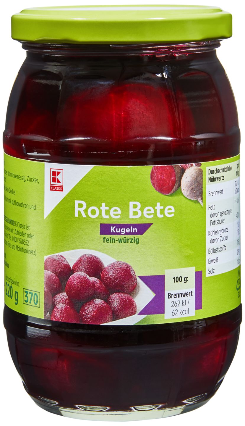 K-CLASSIC Rote-Bete-Kugeln