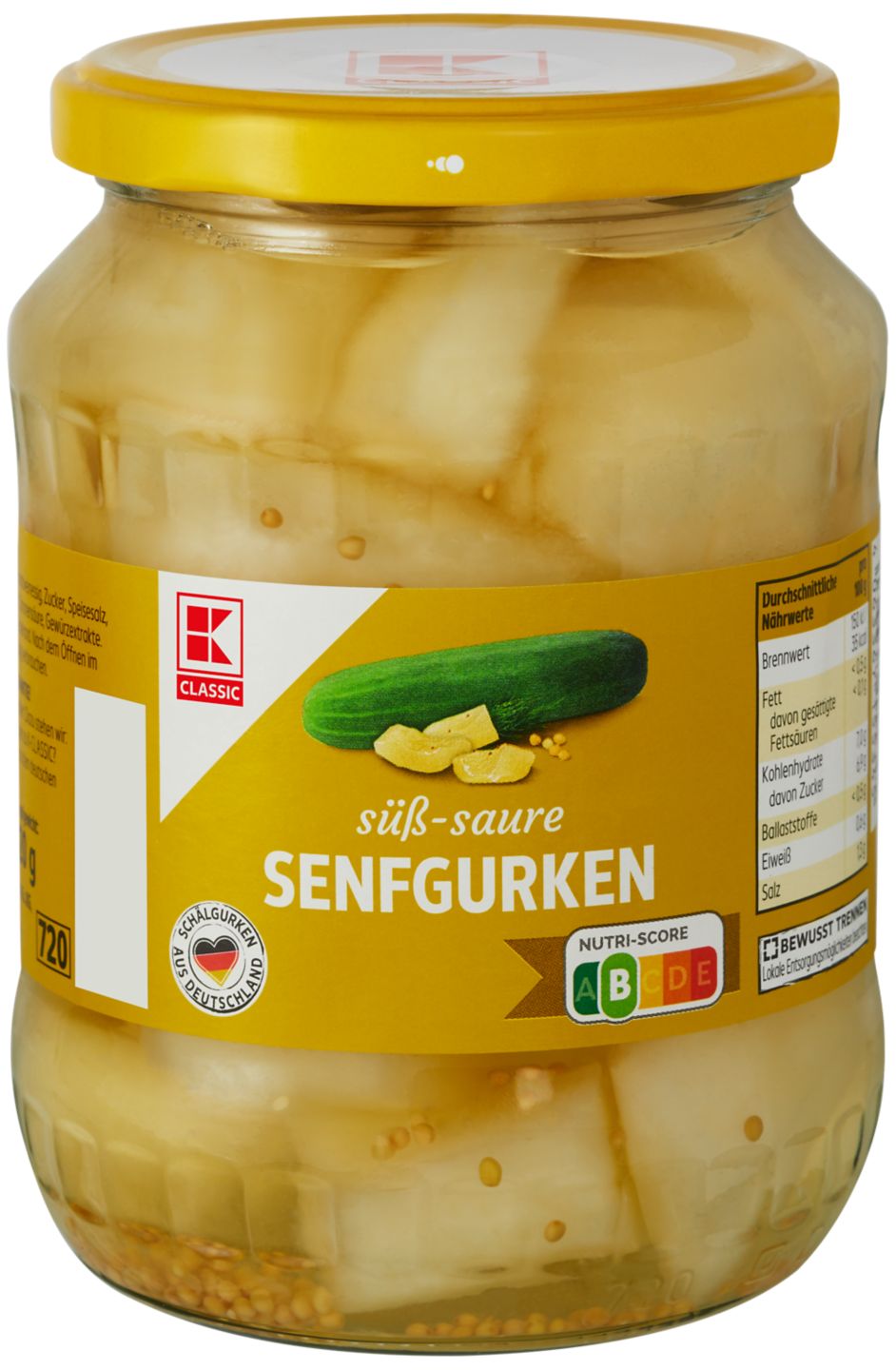 K-CLASSIC Senfgurken