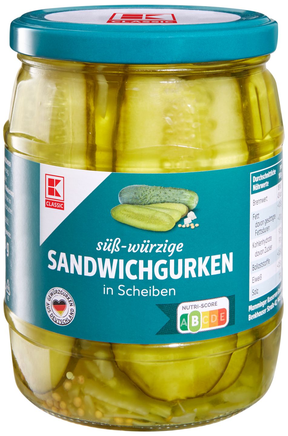 K-CLASSIC Sandwichgurken