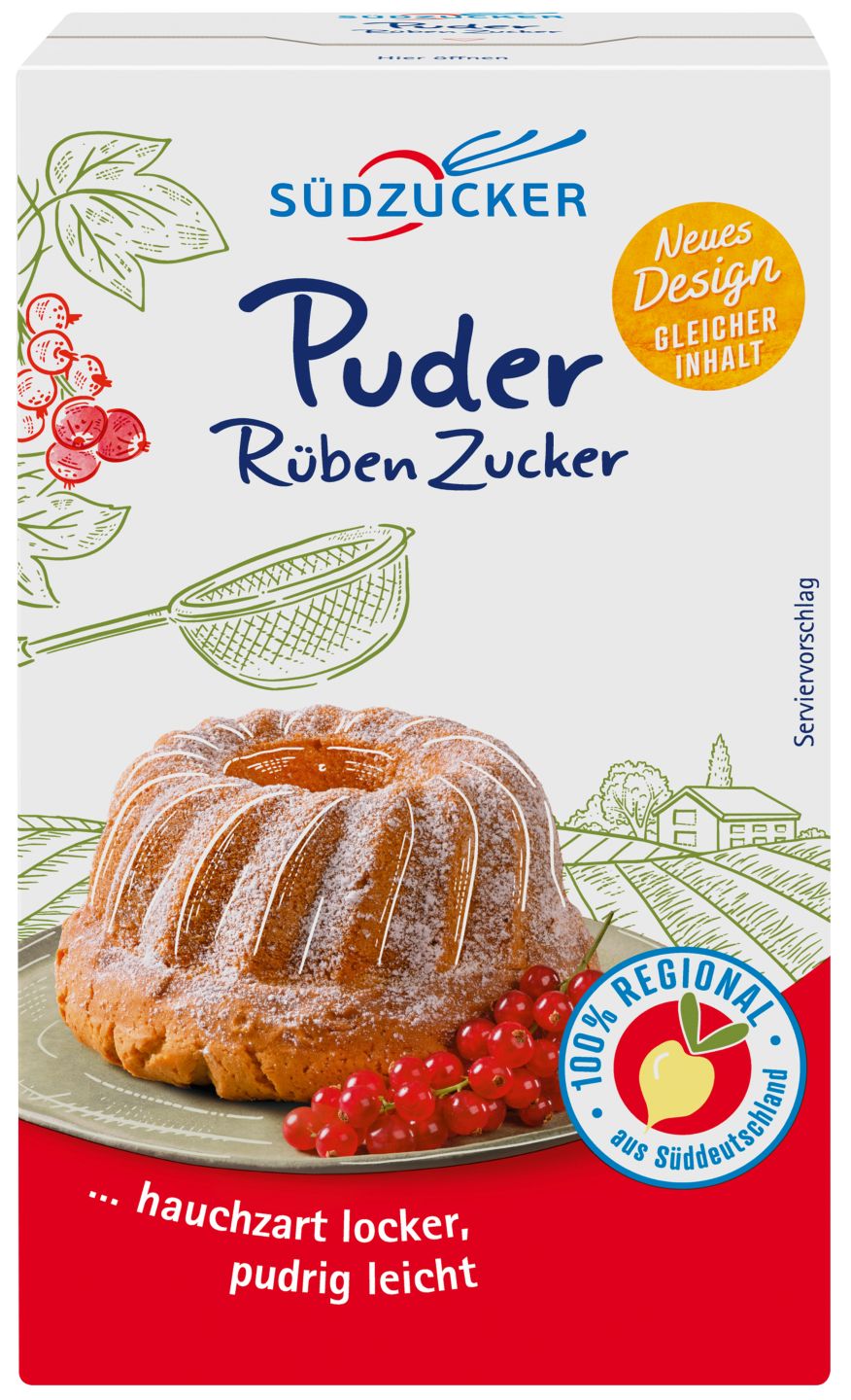 SÜDZUCKER Puder-Rübenzucker