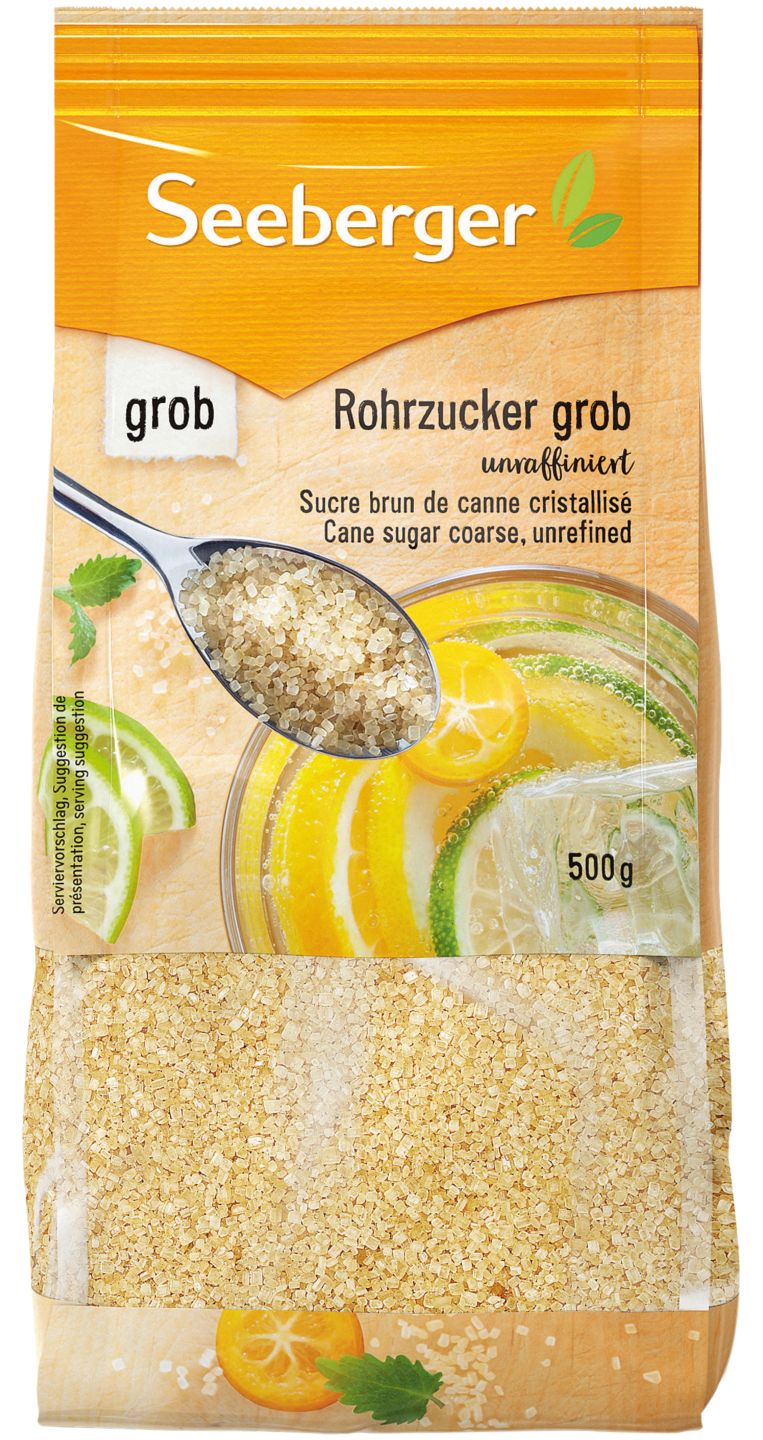 SEEBERGER Rohrzucker grob