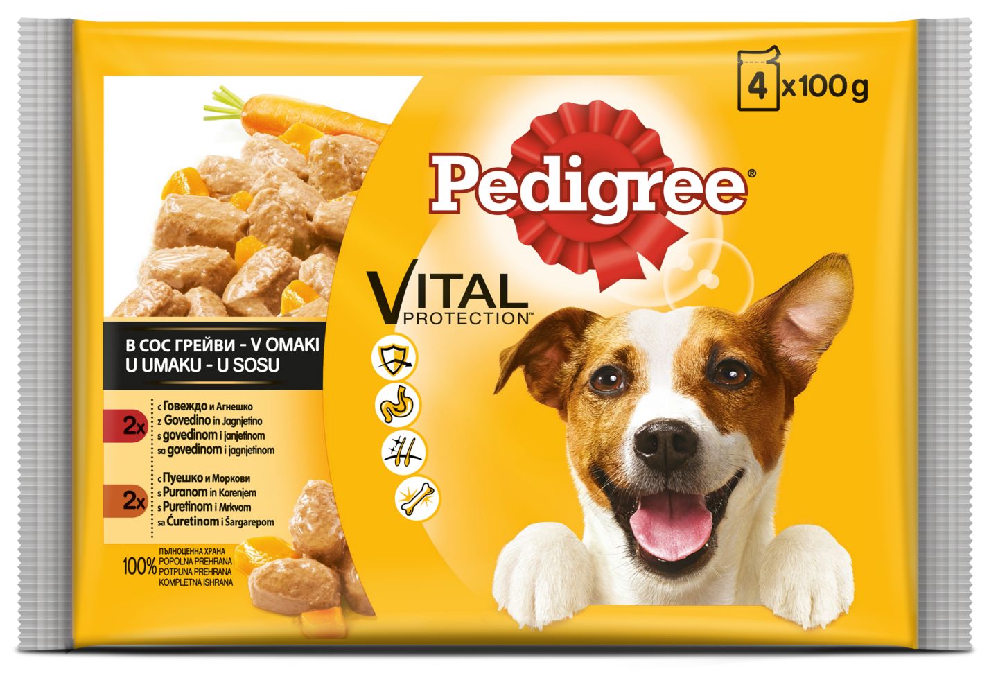 Pedigree Hrana za pse
MPC 2.5.2025=2,99€