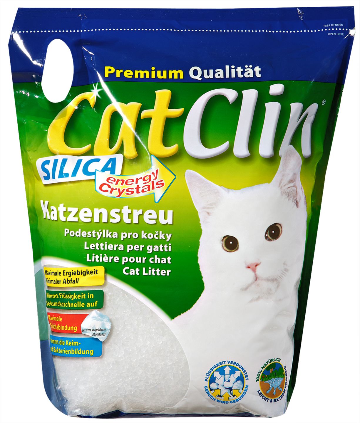 CAT CLIN Silica Katzenstreu