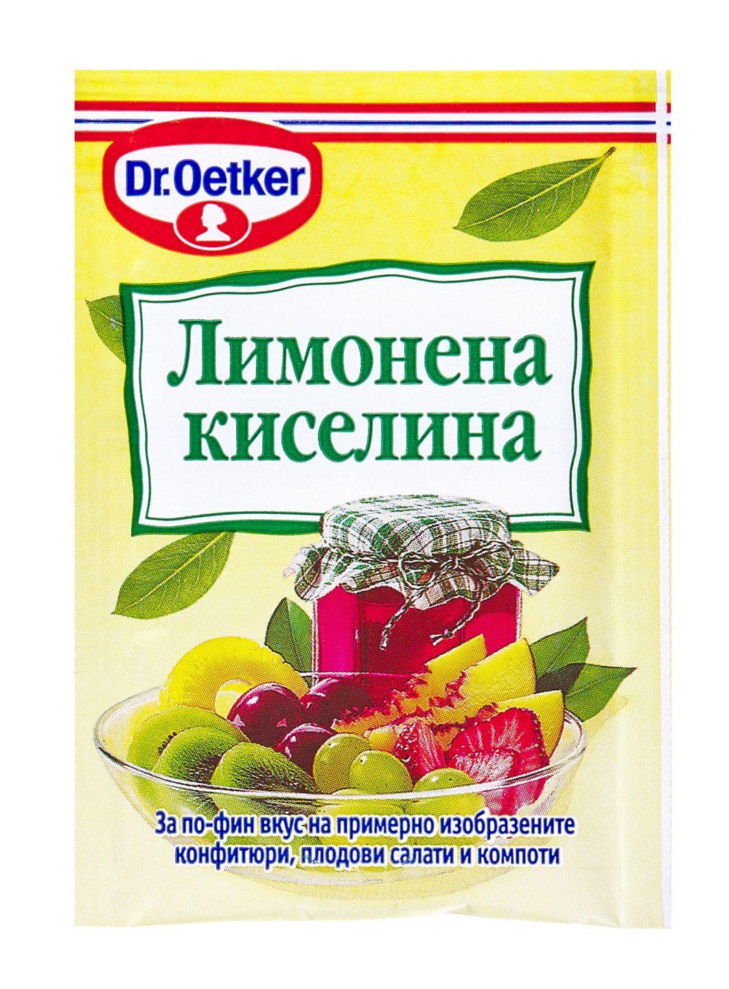 Изображение на Dr. Oetker Лимонена киселина